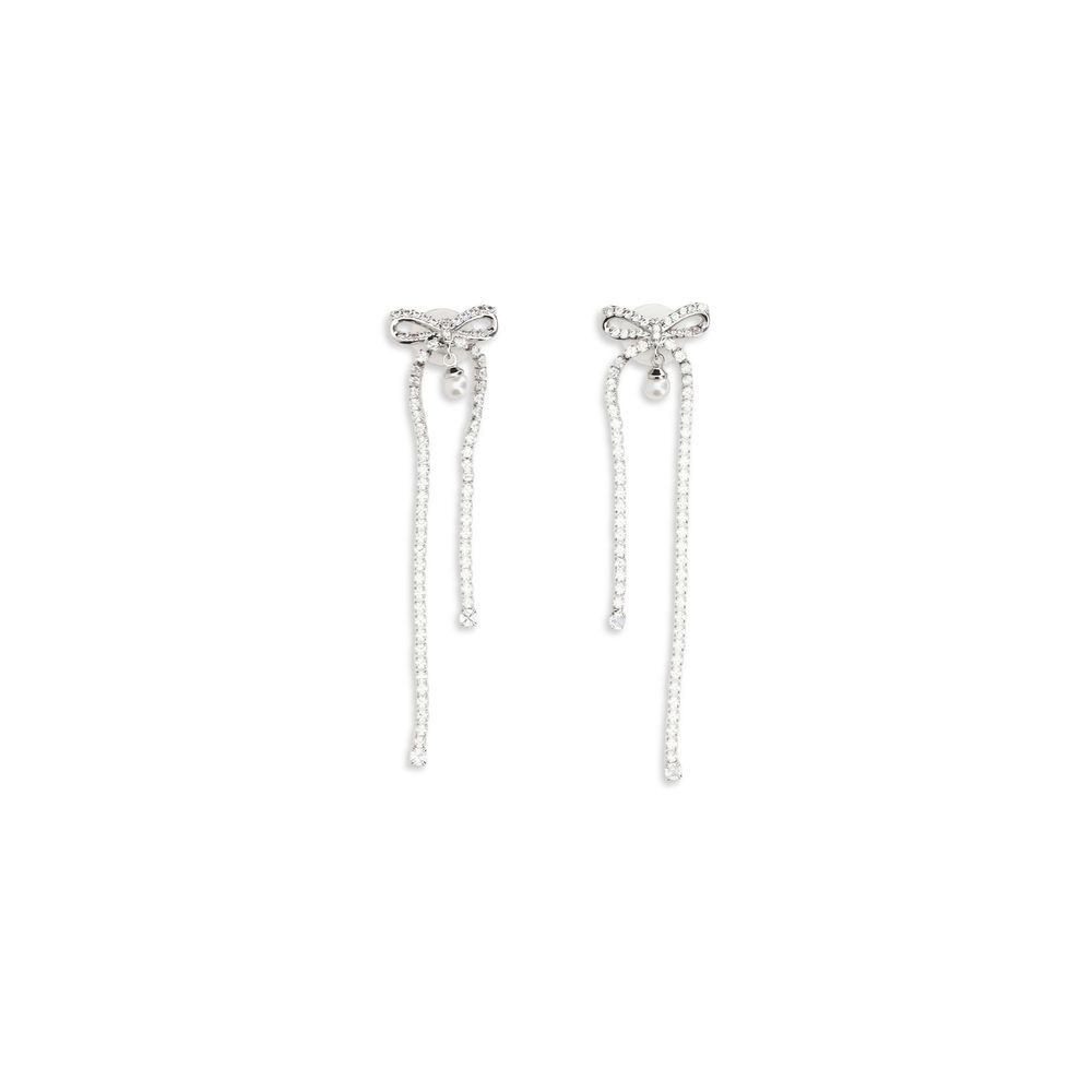 Self-Portrait Silver Brass Earrings