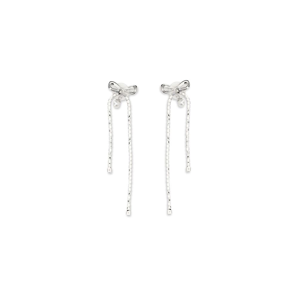 Self-Portrait Silver Brass Earrings - immagine 2