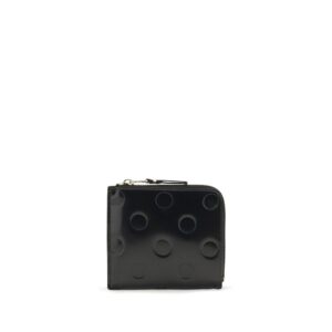 Comme Des Garçons Black Calf Leather Bos Taurus Wallet