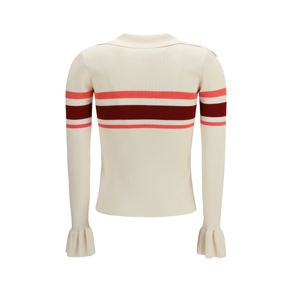 Self-Portrait Beige Viscose Blouse - immagine 2