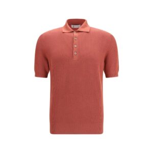 Brunello Cucinelli Multicolor Cotton Polo Shirt