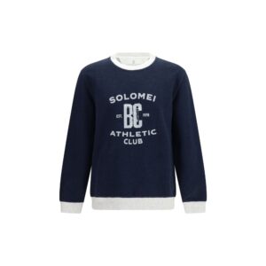 Brunello Cucinelli Blue Cotton Sweatshirt
