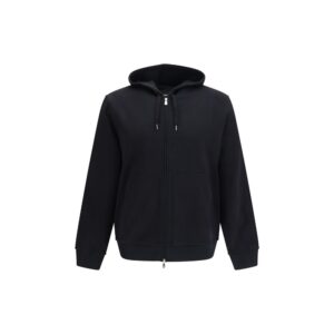 Brunello Cucinelli Black Cotton Sweatshirt