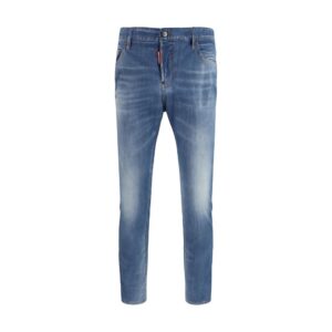 Dsquared² Blue Cotton Jeans Denim