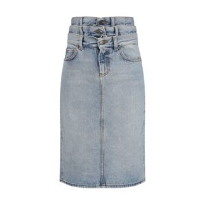 Fiorucci Blue Denim Skirt
