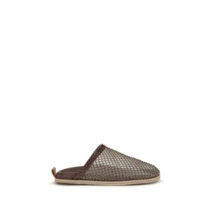 Forte_Forte Brown Calf Leather Bos Taurus Mules