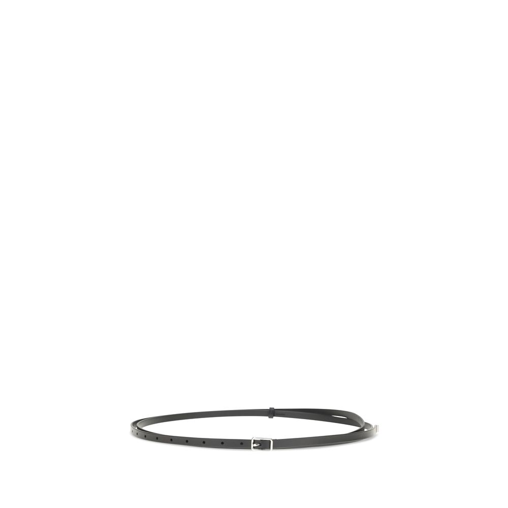Givenchy Black Calf Leather Bos Taurus Belt - immagine 2
