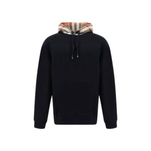 Burberry Black Cotton Sweatshirt