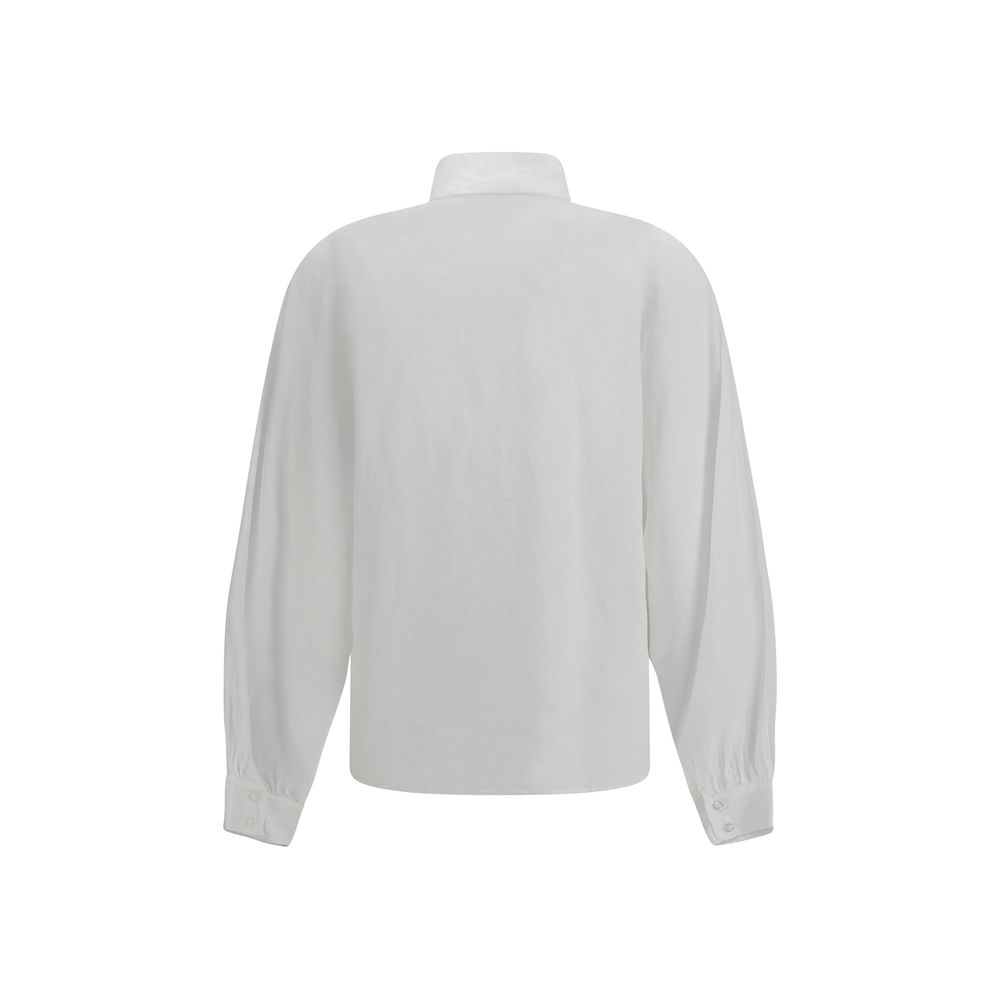 SOSUE White Cotton Blouse - immagine 2