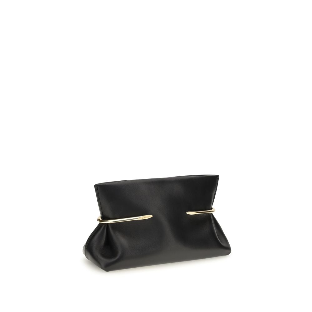 Givenchy Black Napa Leather / Calf Bos Taurus Clutch Bag - immagine 2
