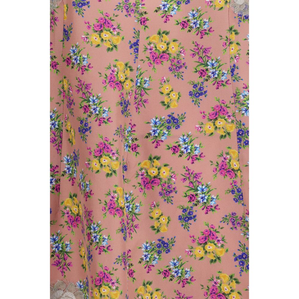 Dolce & Gabbana Multicolor Silk Casual Dress - immagine 3