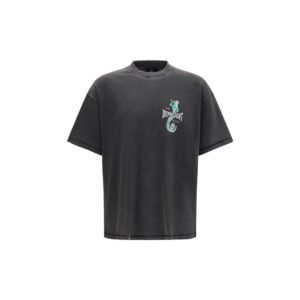 Represent Gray Cotton T-Shirt