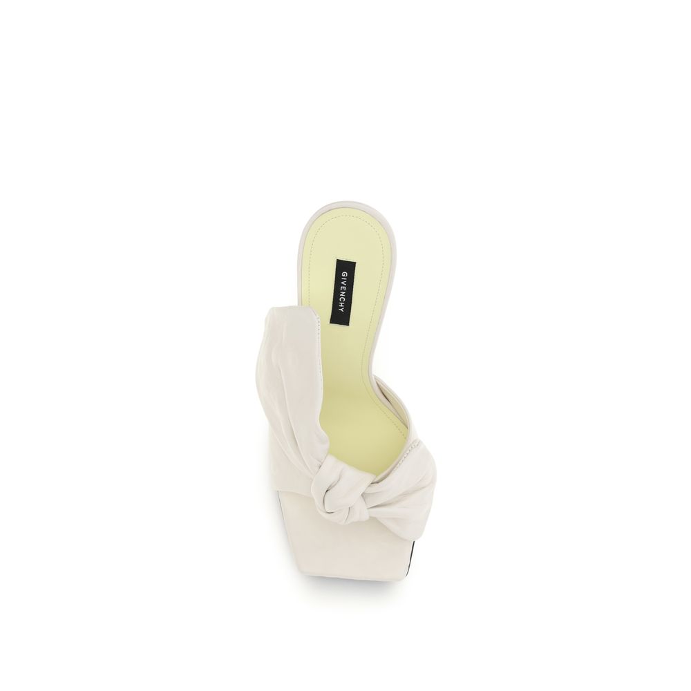 Givenchy White Lamb Ovis Aries Aries Mules - immagine 4
