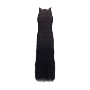 Giorgio Armani Blue Polyamide Cocktail Dress