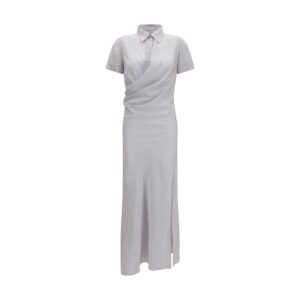 Alexander McQueen Multicolor Silk Casual Dress