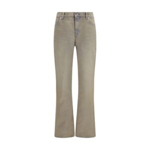 Our Legacy Bicolor Cotton Bootcut Jeans