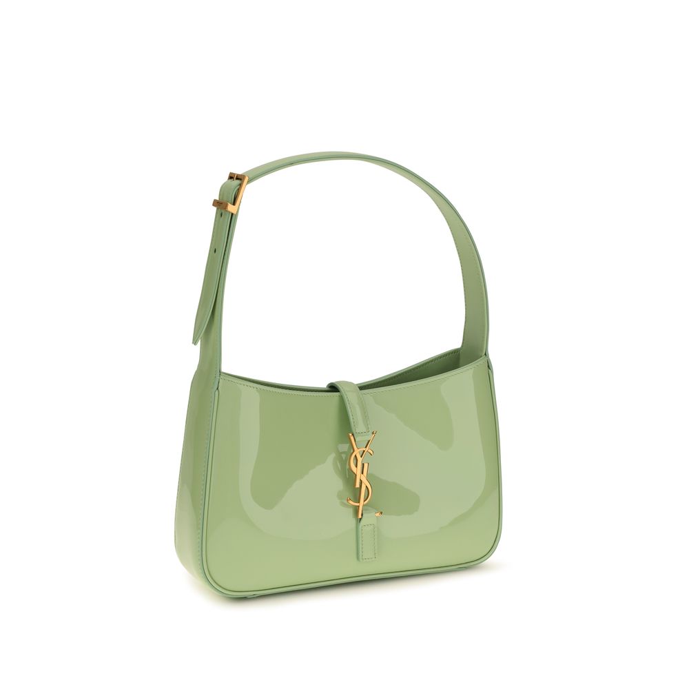 Saint Laurent Bicolor Calf Leather Bos Taurus Shoulder Bag - immagine 2