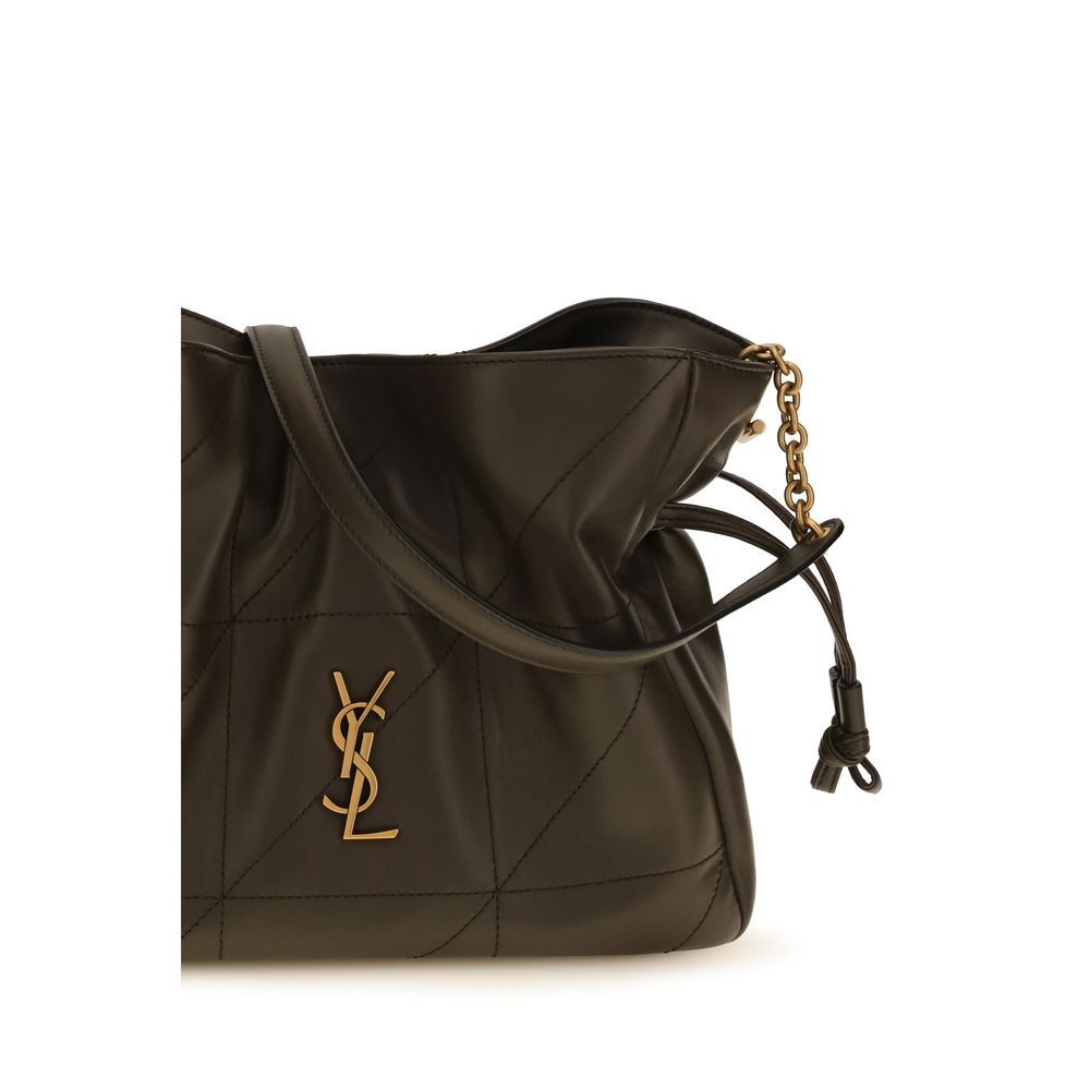 Saint Laurent Bicolor Lamb Ovis Aries Aries Clutch Bag - immagine 4