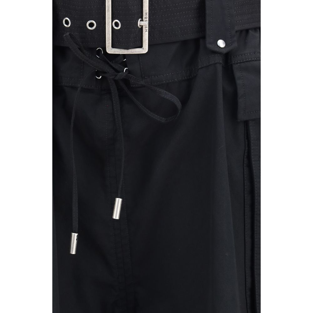 Alexander McQueen Black Cotton Bermuda Shorts - immagine 3