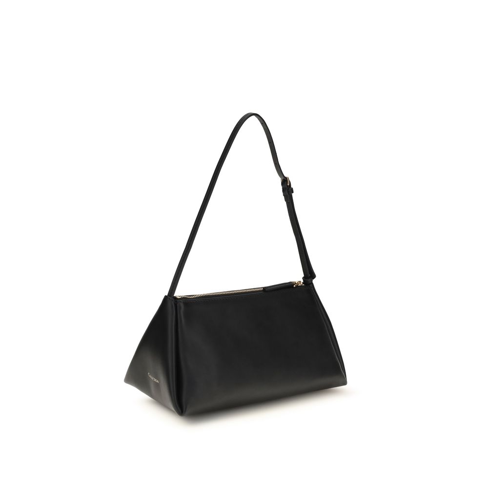 Calvin Klein Black Calf Leather Bos Taurus Handbag - immagine 3