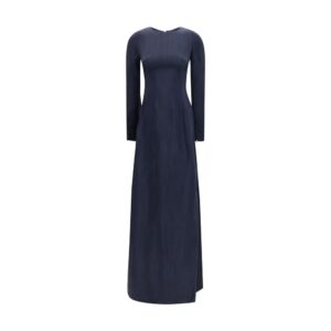 Maison Margiela Blue Copper Casual Dress