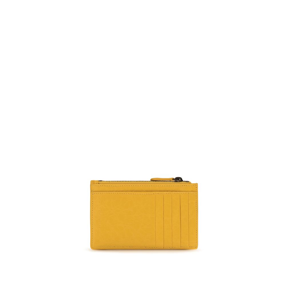 Balenciaga Bicolor Lamb Ovis Aries Aries Wallet - immagine 2
