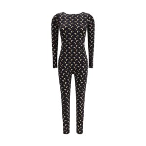 Marine Serre Brown Polyamide Jumpsuit