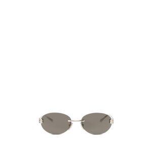 Balenciaga Silver Metal Sunglasses