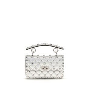 Valentino Garavani Silver Lamb Ovis Aries Aries Handbag