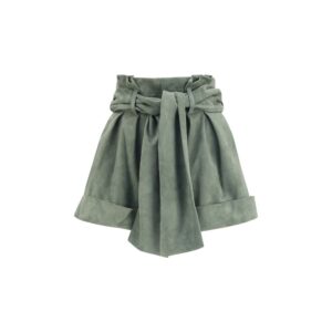Balmain Bicolor Lamb Ovis Aries Aries Bermuda Shorts