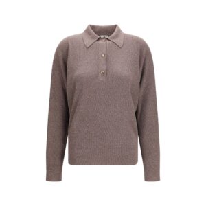 Calvin Klein Brown Silk Sweatshirt