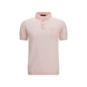 Aragona Cashmere Multicolor Cotton Polo Shirt