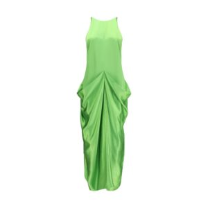 Khaite Bicolor Copper Casual Dress