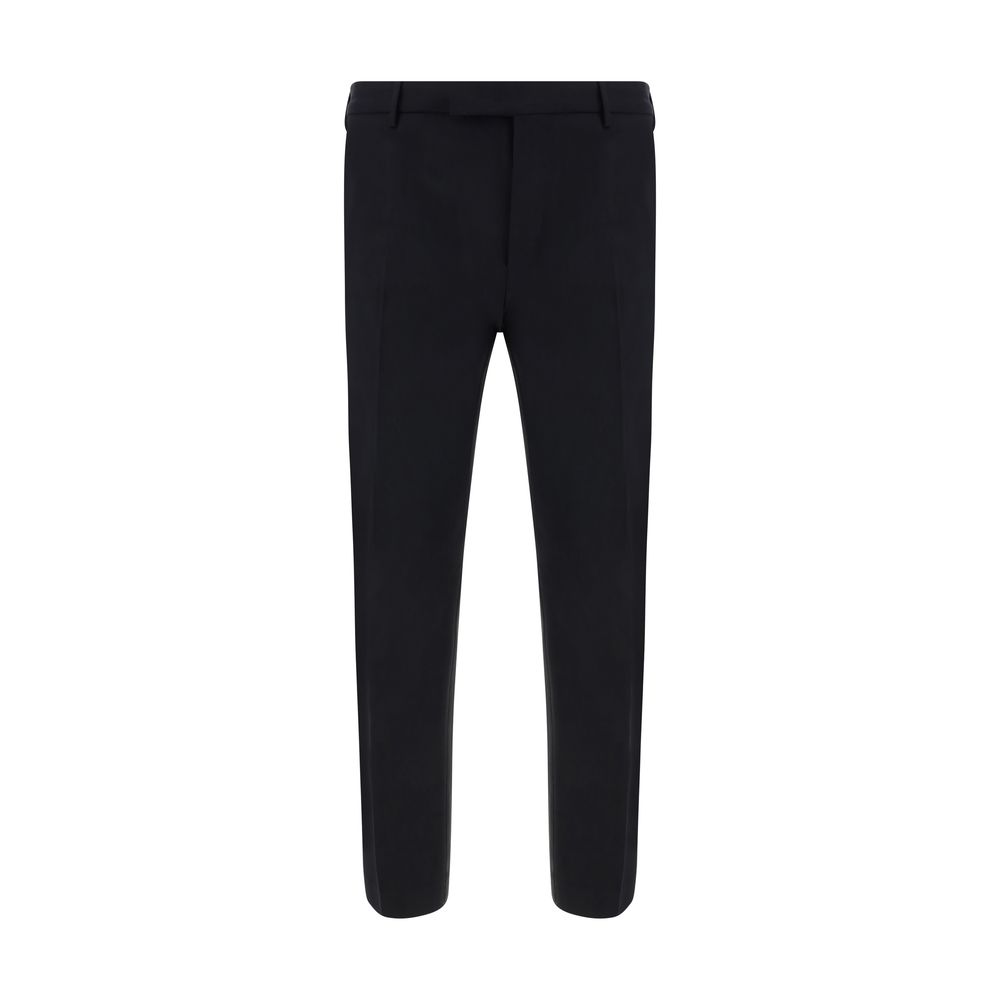 PT Pantaloni TORINO Black Elastane Dress Pants