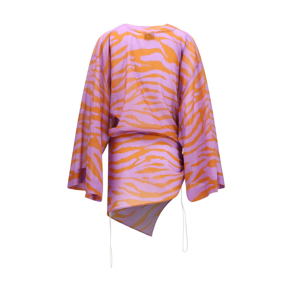 The Attico Multicolor Cotton Pattern Shirt - immagine 2