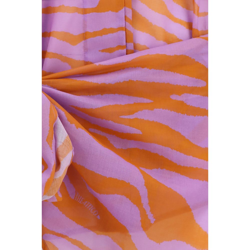 The Attico Multicolor Cotton Pattern Shirt - immagine 3