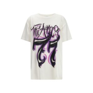 The Attico White Cotton T-Shirt