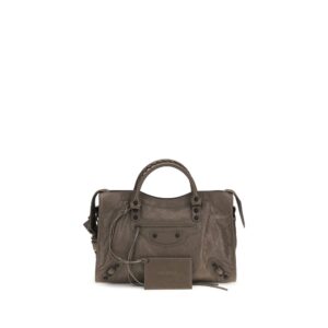 Balenciaga Bicolor Lamb Ovis Aries Aries Shoulder Bag
