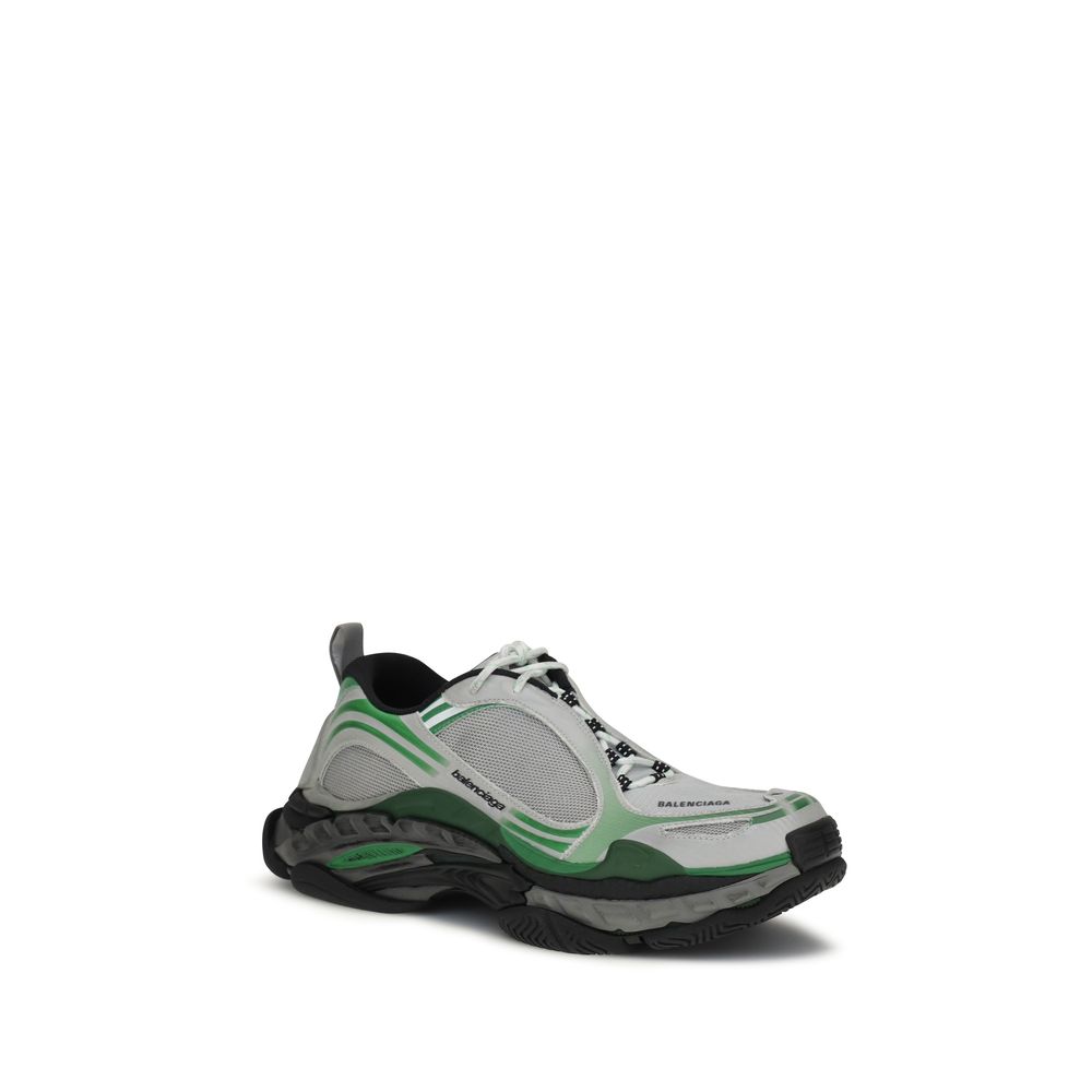 Balenciaga Gray Polyester Athletic Sneakers - immagine 2