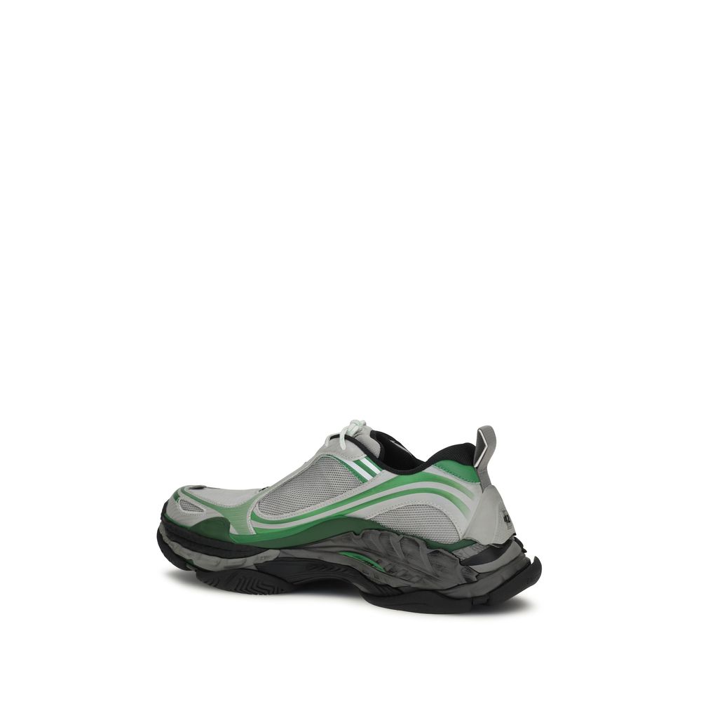 Balenciaga Gray Polyester Athletic Sneakers - immagine 3