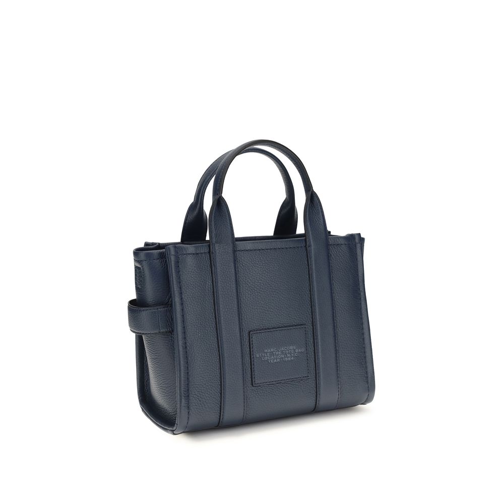 Marc Jacobs Blue Calf Leather Bos Taurus Handbag - immagine 3