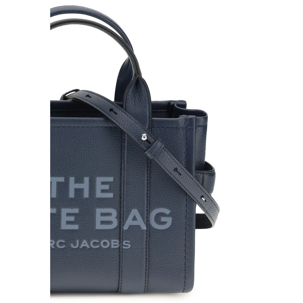 Marc Jacobs Blue Calf Leather Bos Taurus Handbag - immagine 4