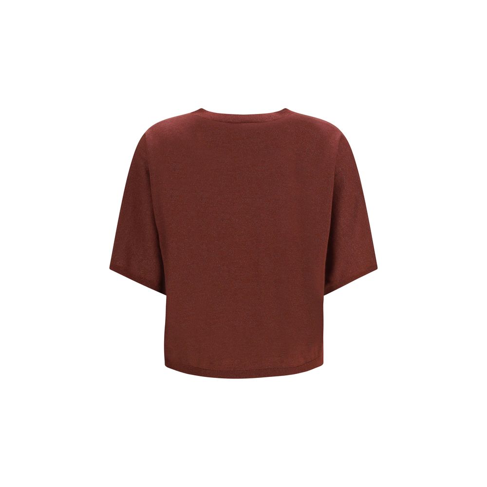 Brunello Cucinelli Bordeaux Cashmere Sweatshirt - immagine 2