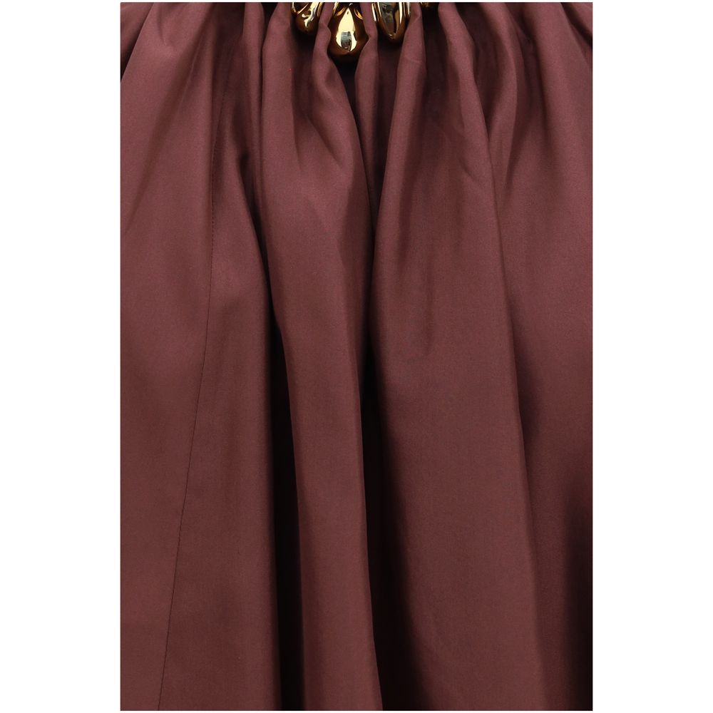 Zimmermann Bordeaux Silk Blouse - immagine 3