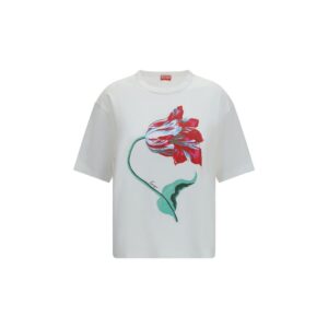 Kenzo White Cotton T-Shirt