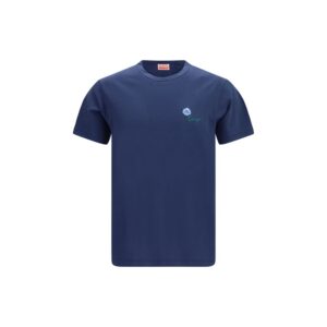 Kenzo Blue Cotton T-Shirt