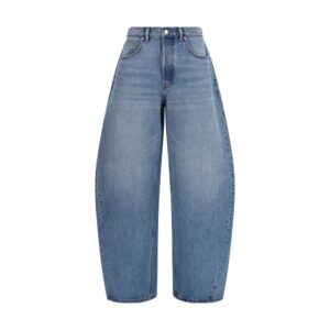 Alexander Wang Blue Cotton Jeans Denim