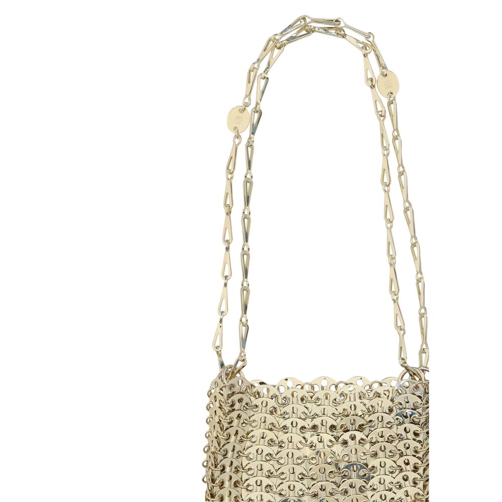 Rabanne Bicolor Brass Shoulder Bag - immagine 3