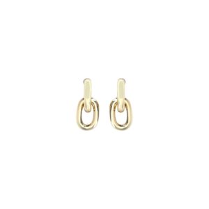 Rabanne Gold Resin Earrings