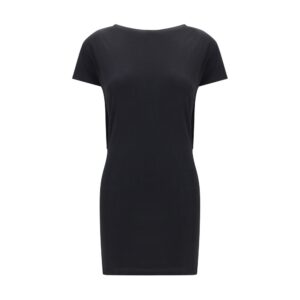 Jacquemus Black Viscose Cocktail Dress